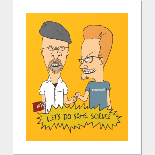 Hyneman And Savage Posters and Art